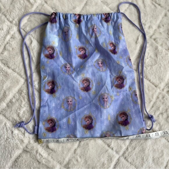 Disney | Blue & Purple Frozen 2 Princess Drawstring Bag - Picture 8 of 9
